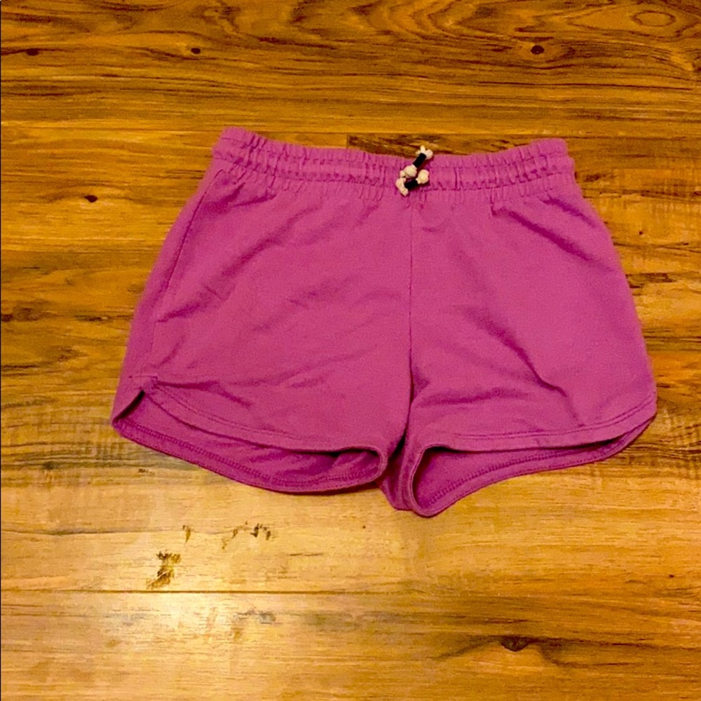 Purple shorts
